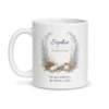 Mug ingénieure personnalisé prénom – mug blanc vu de face