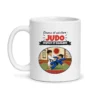 Mug judo – mug blanc vu de face