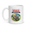 Mug koala – mug blanc vu de face