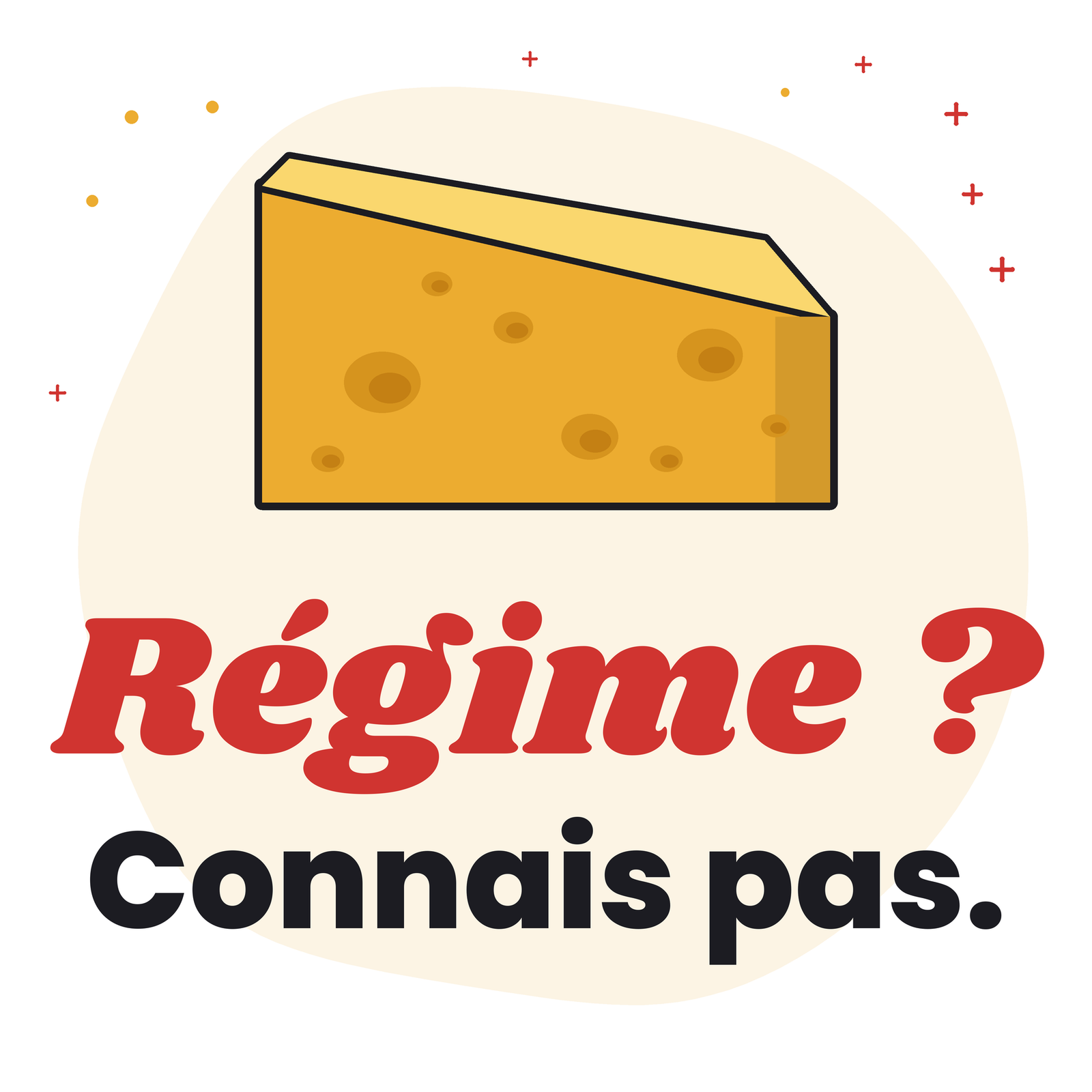 Mug le gras c'est la vie, visuel de la face arrière