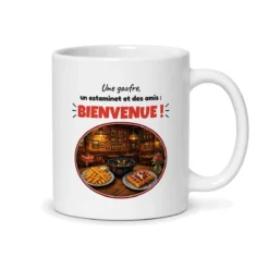 Mug Lille – mug blanc vu du dos