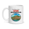 Mug Lyon – mug blanc vu de face