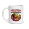 Mug maman chien – mug blanc vu de face