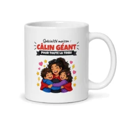 Mug maman cool – mug blanc vu du dos