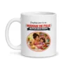Mug maman de fille – mug blanc vu de face