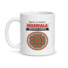 Mug mandala – mug blanc vu de face