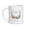 Mug musicienne personnalisé prénom – mug blanc vu de face