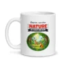 Mug nature – mug blanc vu de face