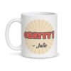 Mug Okayyy personnalisé, vue de face