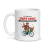 Mug papy cool – mug blanc vu de face