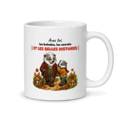 Mug papy d’amour – mug blanc vu du dos