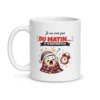 Mug pas du matin Je ne suis pas du matin et ce mug non plus, vue de face
