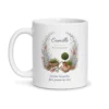 Mug paysagiste personnalisé prénom – mug blanc vu de face