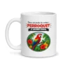 Mug perroquet – mug blanc vu de face
