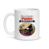 Mug piano – mug blanc vu de face