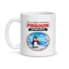 Mug pingouin – mug blanc vu de face