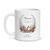 Mug plombier personnalisé prénom – mug blanc vu de face
