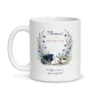 Mug policier personnalisé prénom – mug blanc vu de face