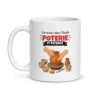 Mug poterie – mug blanc vu de face