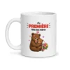 Mug première fête des mères – mug blanc vu de face