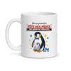 Mug première fête des pères – mug blanc vu de face