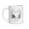 Mug psychologue personnalisé prénom – mug blanc vu de face