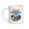 Mug rallye – mug blanc vu de face