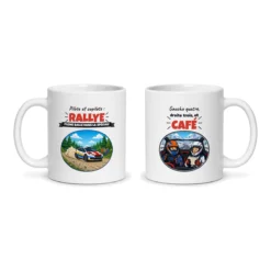 Mug rallye – les deux faces du mug côte à côte