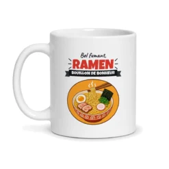 Mug ramen – mug blanc vu de face