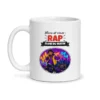 Mug rap – mug blanc vu de face