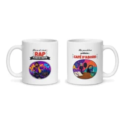 Mug rap – les deux faces du mug côte à côte