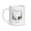 Mug restauratrice personnalisé prénom – mug blanc vu de face