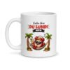 Mug retraite « Enfin libre du lundi matin », vue de face