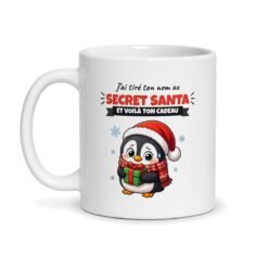 Mug Secret Santa, vue de face