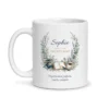 Mug secrétaire personnalisé prénom – mug blanc vu de face