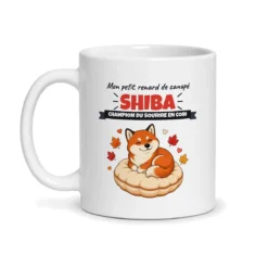 Mug shiba inu – mug blanc vu de face