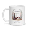 Mug sommelier personnalisé prénom – mug blanc vu de face
