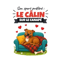 Mug staffie – visuel imprimé face arrière