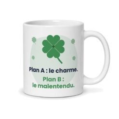 Mug sur un malentendu ça peut marcher, vue du dos