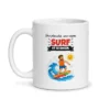 Mug surf – mug blanc vu de face