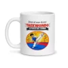 Mug taekwondo – mug blanc vu de face