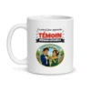 Mug témoin de mariage – mug blanc vu de face