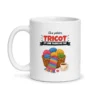 Mug tricot – mug blanc vu de face