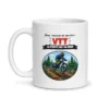Mug VTT – mug blanc vu de face
