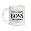 Mug World's Best Boss, vue de face