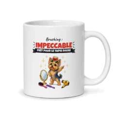 Mug yorkshire – mug blanc vu du dos