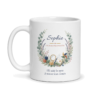 Mug orthophoniste personnalisé avec prénom – tasse cadeau orthophoniste, face avant