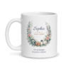 Mug sage-femme personnalisé avec prénom – tasse cadeau sage-femme, face avant